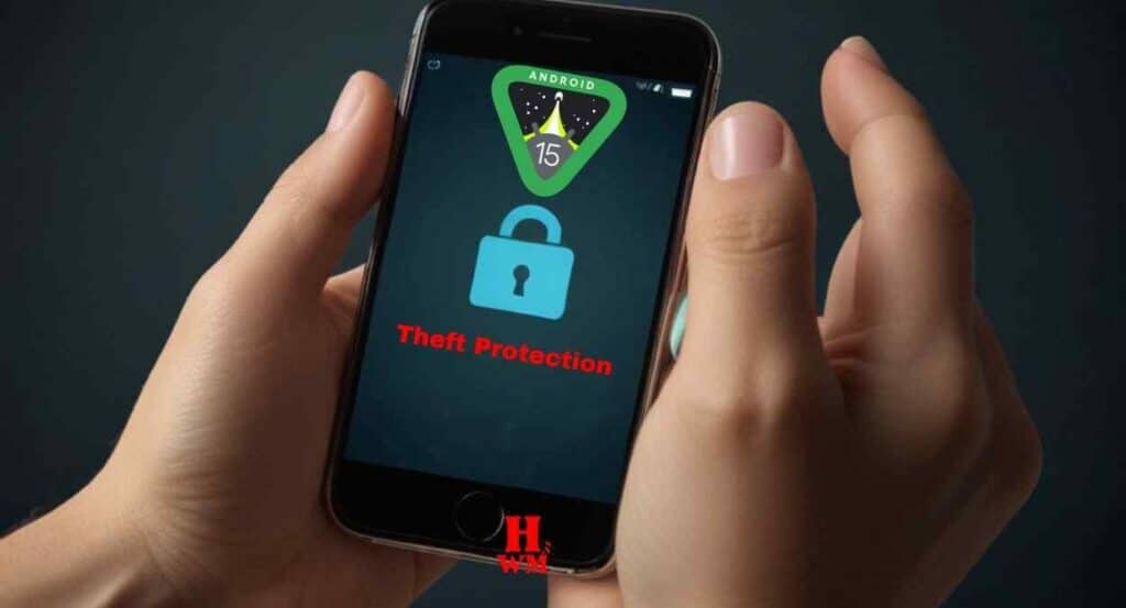 एंड्रॉइड 15 (Android 15)  में theft detection lock