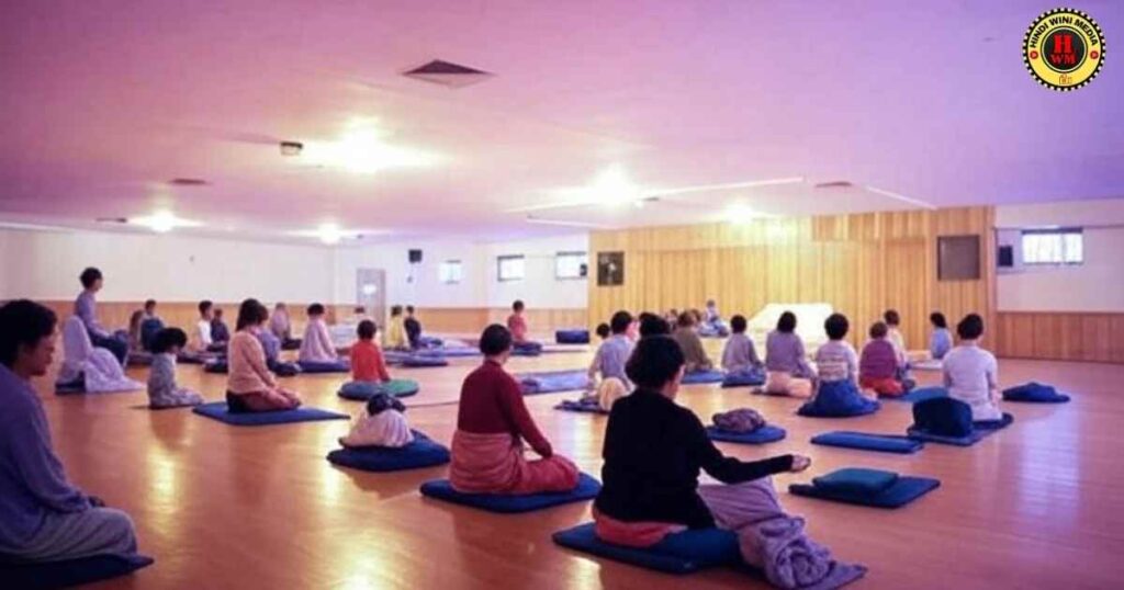 Vipassana Meditation (विपश्यना ध्यान ) Group sitting 