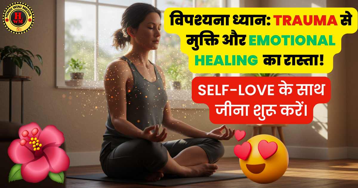 विपश्यना (Vipassana Meditation) और Emotional Healing