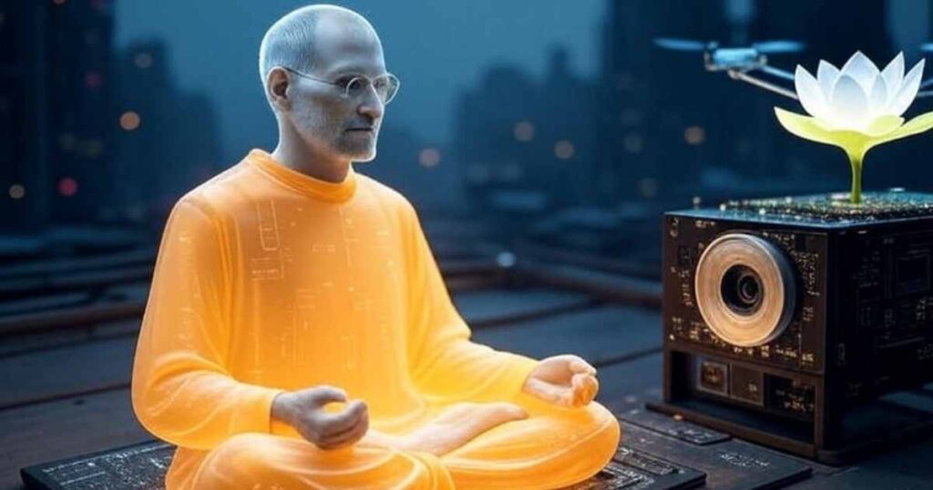 Steve Jobs—Vipassana meditation